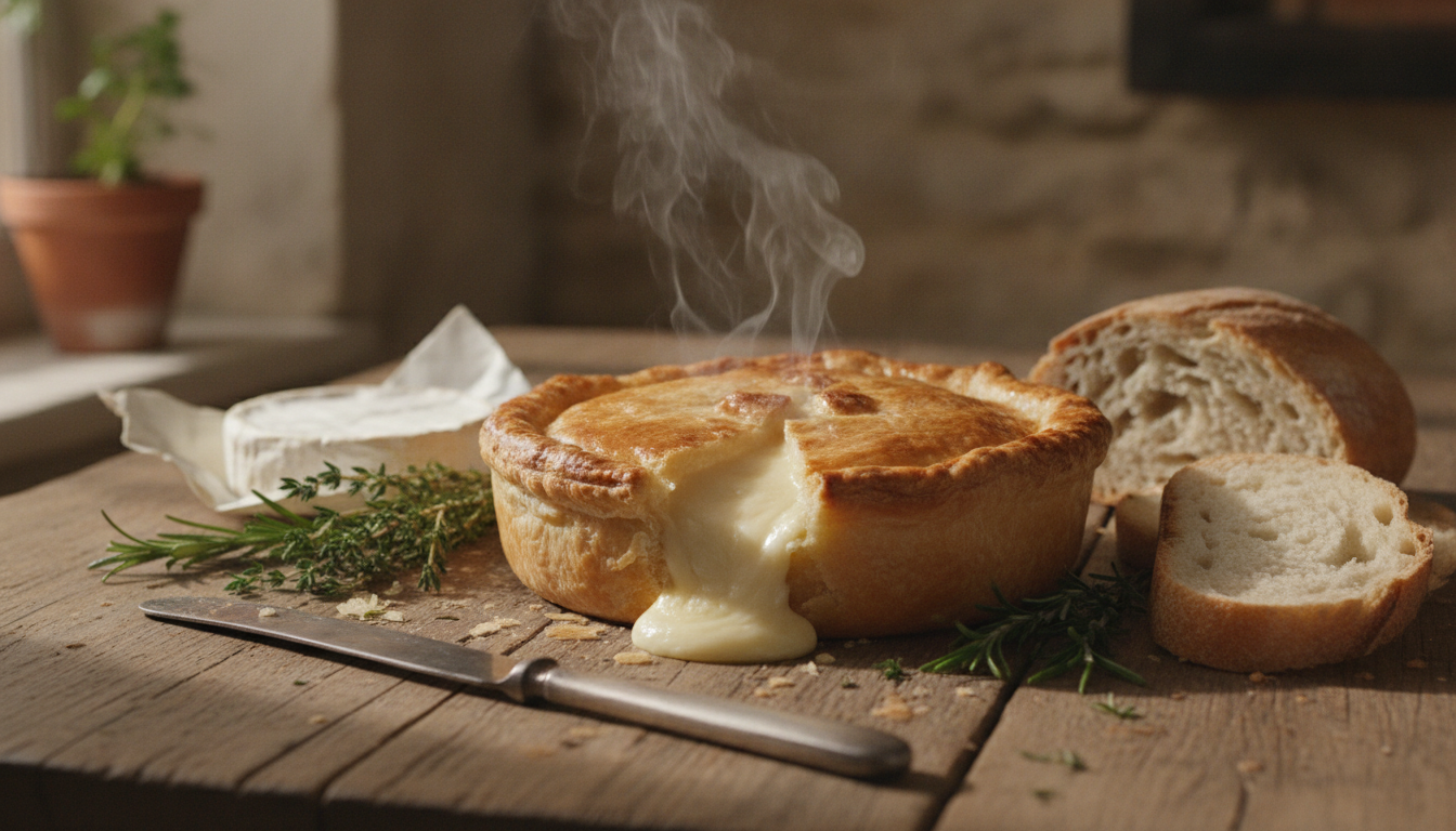 Savourez une délicieuse tourte campagnarde au camembert : la recette gourmande par excellence