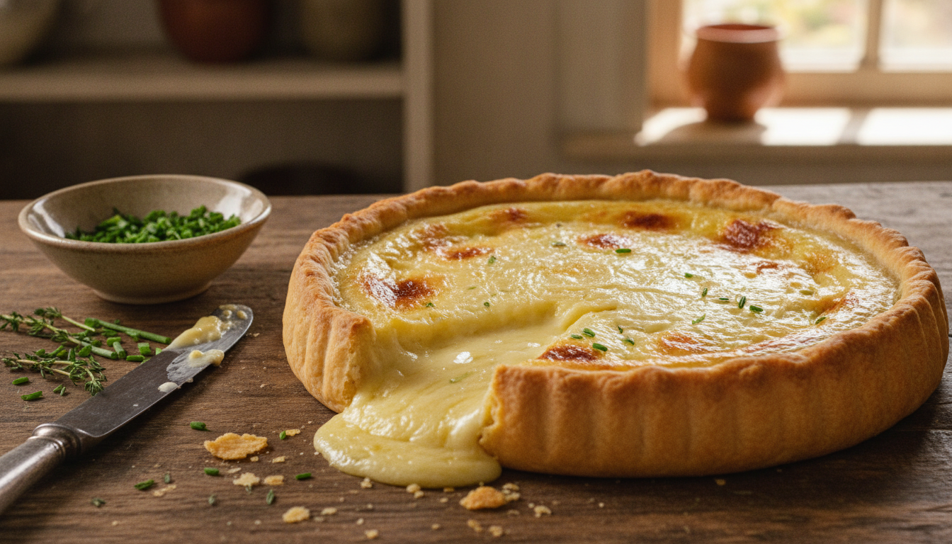 découvrez la tarte au neufchâtel, une douceur traditionnelle où le fromage fond délicieusement pour ravir vos papilles.