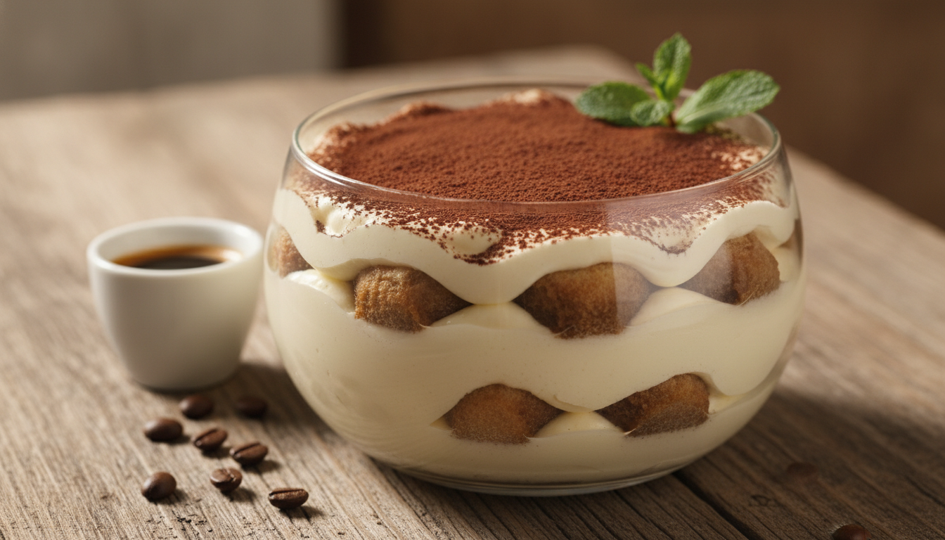 Tiramisu léger à préparer à l&rsquo;avance : découvrez une recette simple et délicieuse