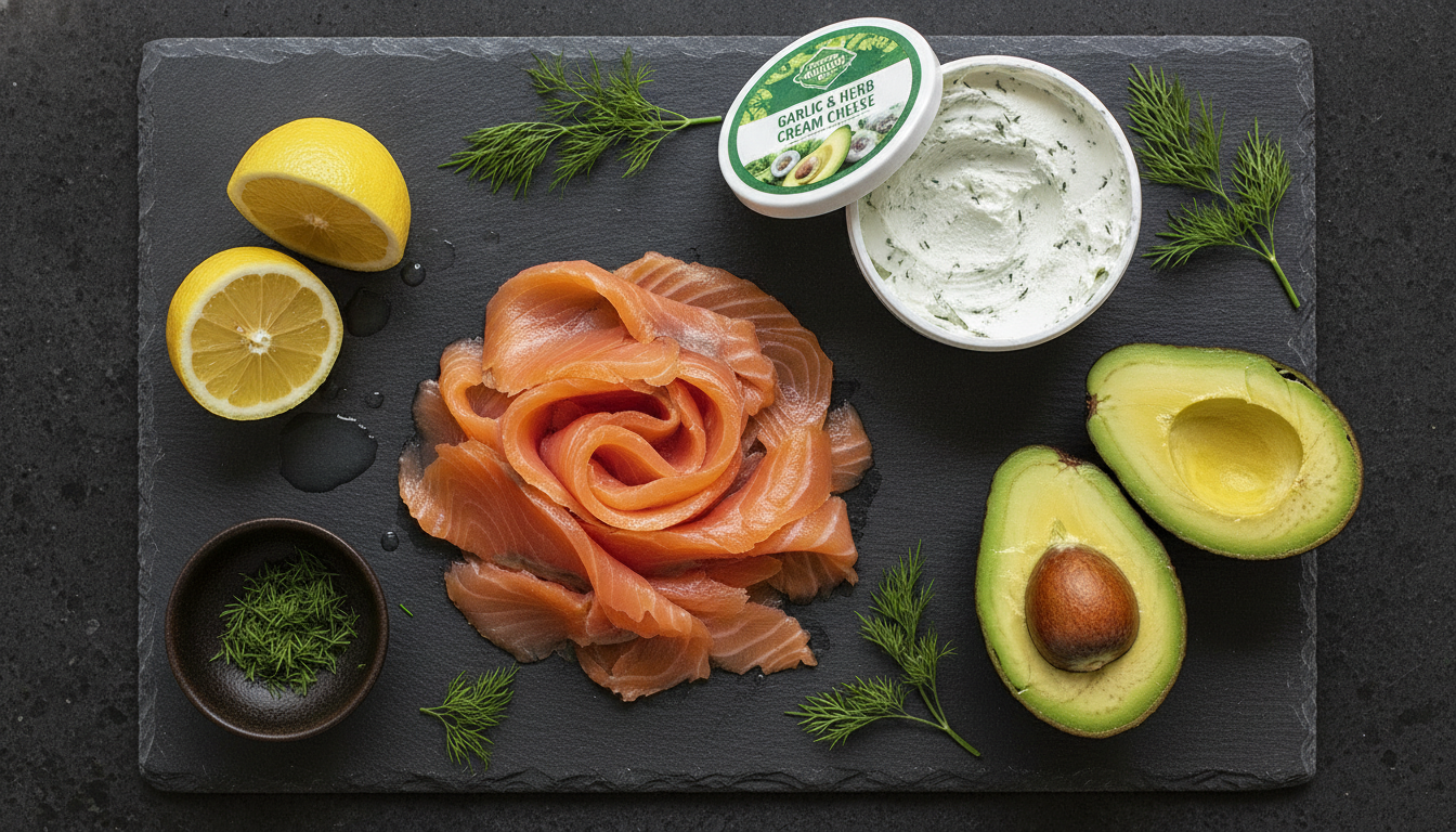 découvrez notre verrine gourmande mêlant saumon fumé, onctuosité d'avocat et fromage frais aux fines herbes et ail, une explosion de saveurs raffinées pour vos apéritifs.