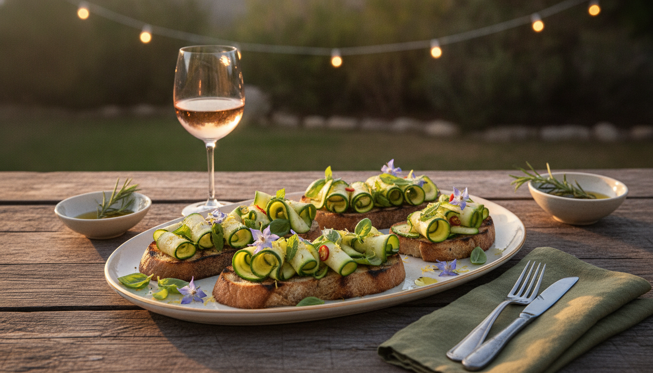 découvrez le secret d'une fraîcheur irrésistible avec nos courgettes marinées crues, une recette simple et savoureuse pour sublimer vos plats estivaux.