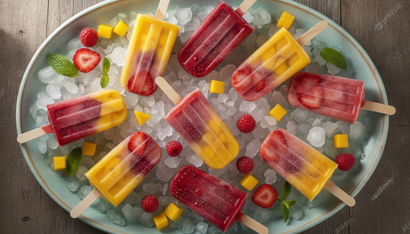 découvrez une recette simple et étonnante de glaces maison avec seulement 2 ingrédients et des moules, qui a séduit mes enfants au point qu'ils ont demandé la marque !