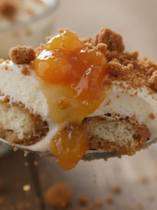 découvrez le tiramisu aux spéculoos, un dessert gourmand et irrésistible qui sublime la saveur des abricots de saison. parfait pour une pause sucrée pleine de douceur et fraîcheur.