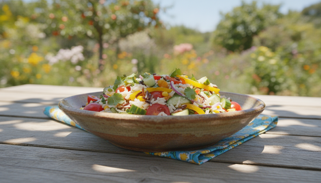 découvrez les astuces intemporelles des grands-mères pour sublimer votre salade de riz estivale et en faire un plat savoureux et inoubliable.