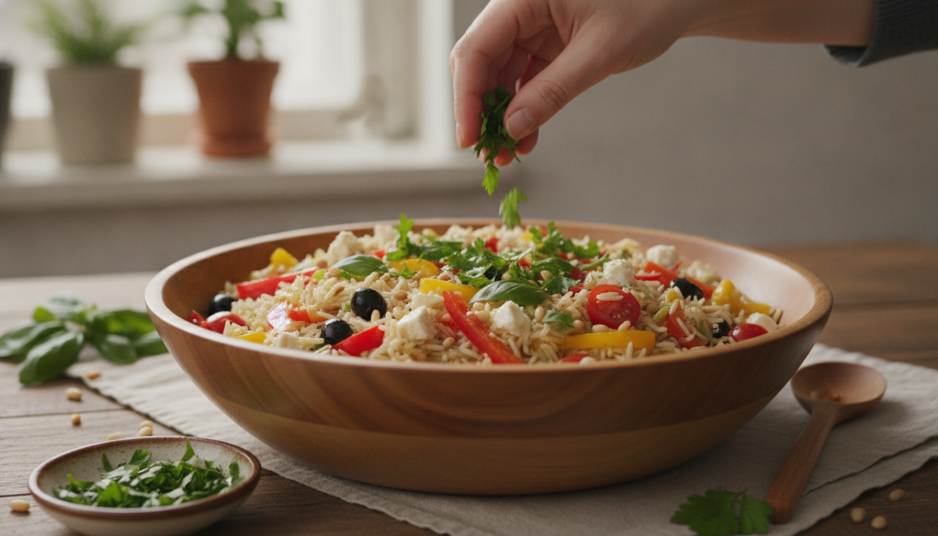 découvrez les astuces intemporelles des grands-mères pour sublimer votre salade de riz estivale et en faire un délice mémorable, parfait pour les repas d'été.