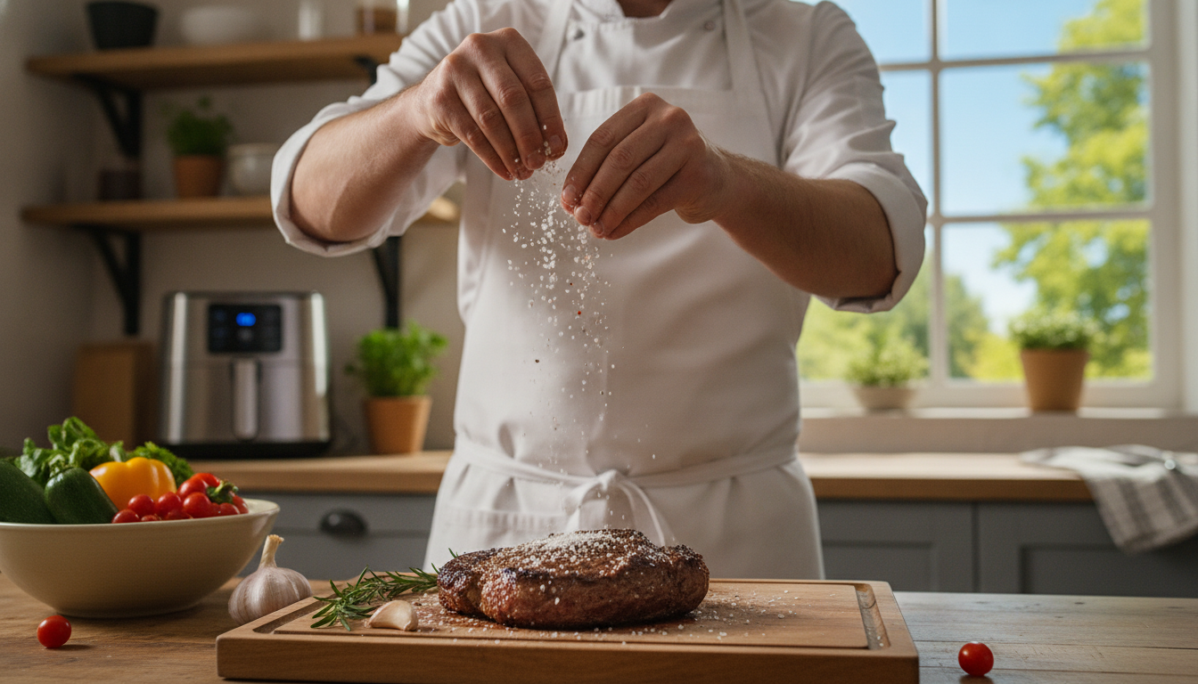 découvrez comment le bœuf cuit à l'air fryer devient la tendance incontournable des chefs pour savourer des plats savoureux et frais pendant les chaleurs estivales de juillet.