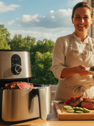 découvrez comment le bœuf à l'air fryer devient la tendance incontournable des cuisiniers cet été, alliant saveur et cuisson rapide pour affronter les chaleurs de juillet.