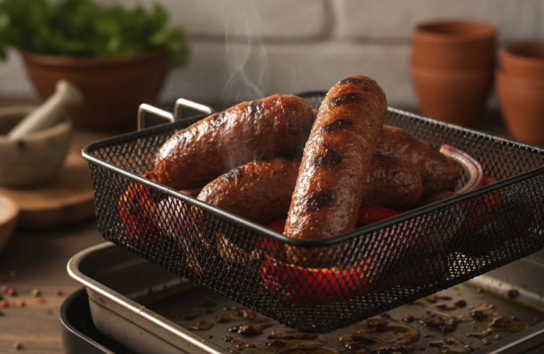 découvrez comment préparer des merguez d'été parfaites grâce à l'air fryer, pour des grillades savoureuses et dorées sans utiliser ni four ni barbecue.