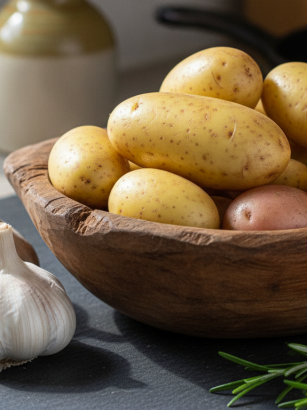 découvrez ma recette de rôti de pommes de terre au romarin et à l'ail, un plat savoureux et facile à préparer qui impressionnera vos invités comme un vrai chef de restaurant !