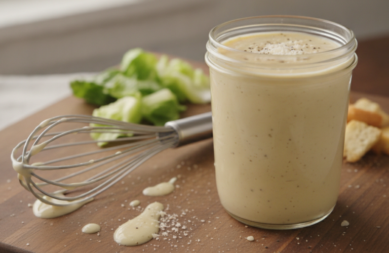 apprenez à préparer une sauce césar maison onctueuse et savoureuse, avec notre recette secrète pour une texture parfaite et une fraîcheur qui dure.