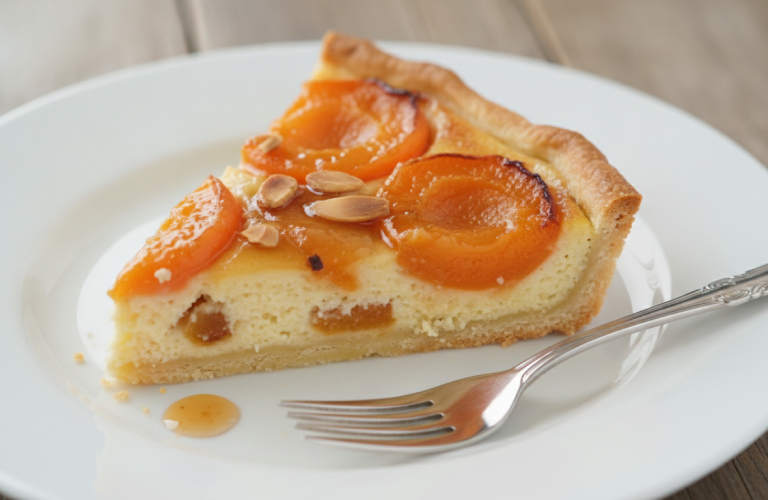 découvrez la recette mystérieuse de ma frangipane sous abricots qui émerveille mes invités, les captivant au point de suspendre leur dégustation pour percer ce délicieux secret pâtissier.