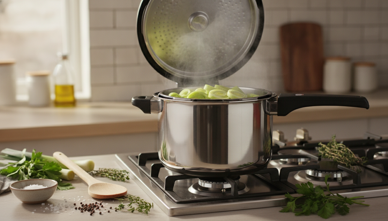découvrez comment cuire parfaitement vos poireaux à la cocotte-minute grâce à nos astuces essentielles et la durée idéale pour un résultat tendre et savoureux.