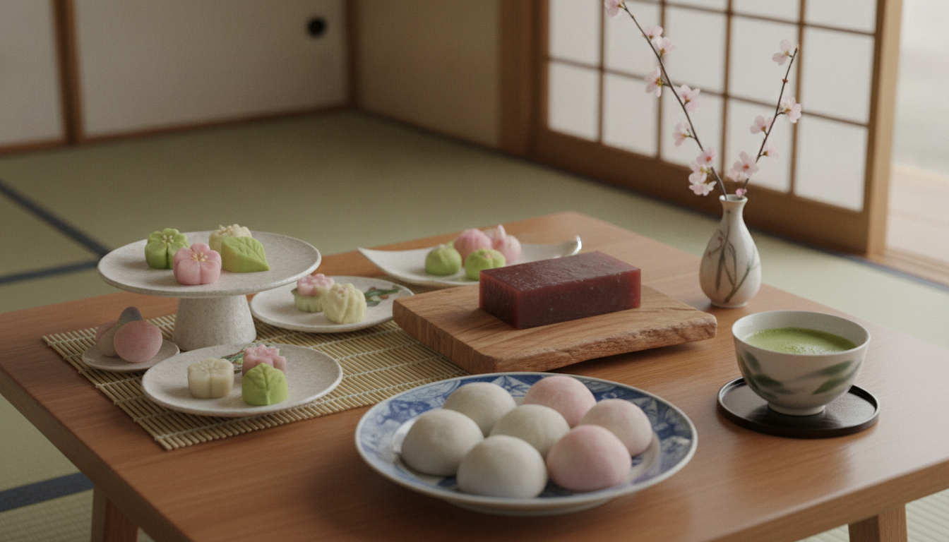 Découverte gourmande : maîtrisez l&rsquo;art délicat des wagashi, trésors de la pâtisserie japonaise