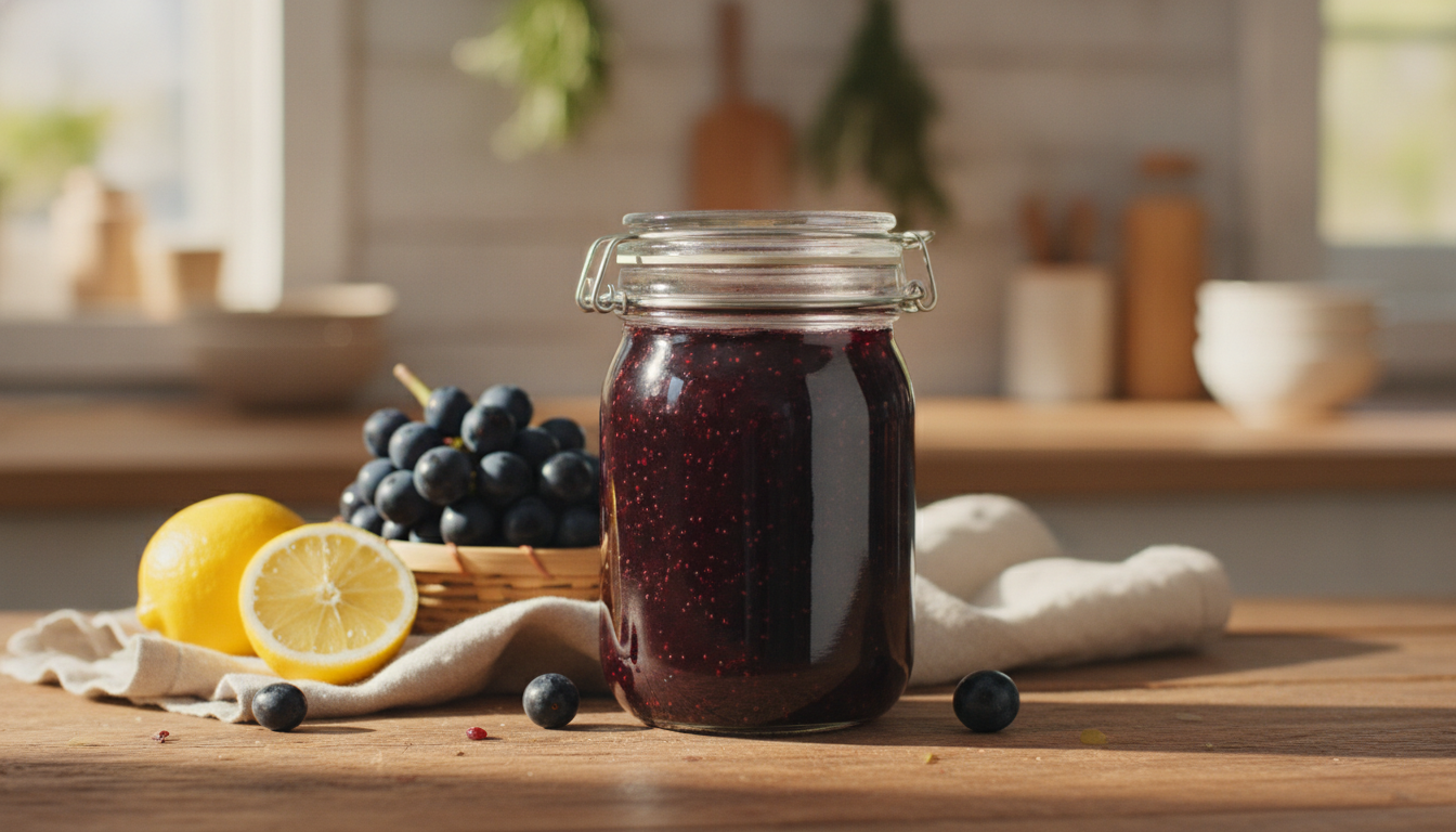 apprenez à préparer une gelée de raisins noirs maison délicieuse et facile grâce à notre recette simple et savoureuse, parfaite pour sublimer vos tartines et desserts.
