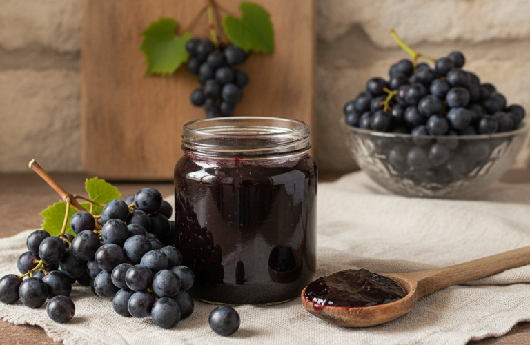 apprenez à préparer une délicieuse gelée de raisins noirs maison avec notre recette facile et rapide, parfaite pour régaler vos papilles.