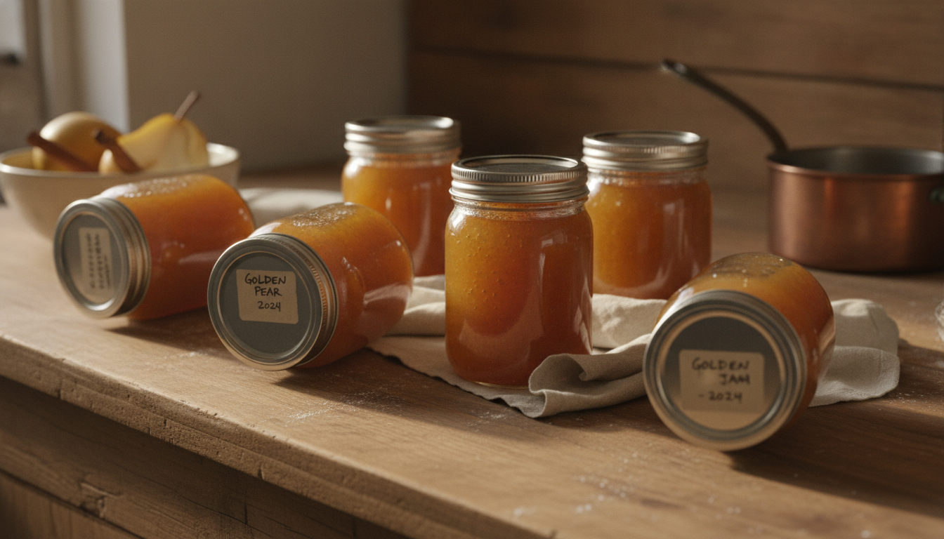 apprenez à préparer une délicieuse confiture de poire étape par étape avec confisuc, pour un résultat savoureux et facile à réaliser.