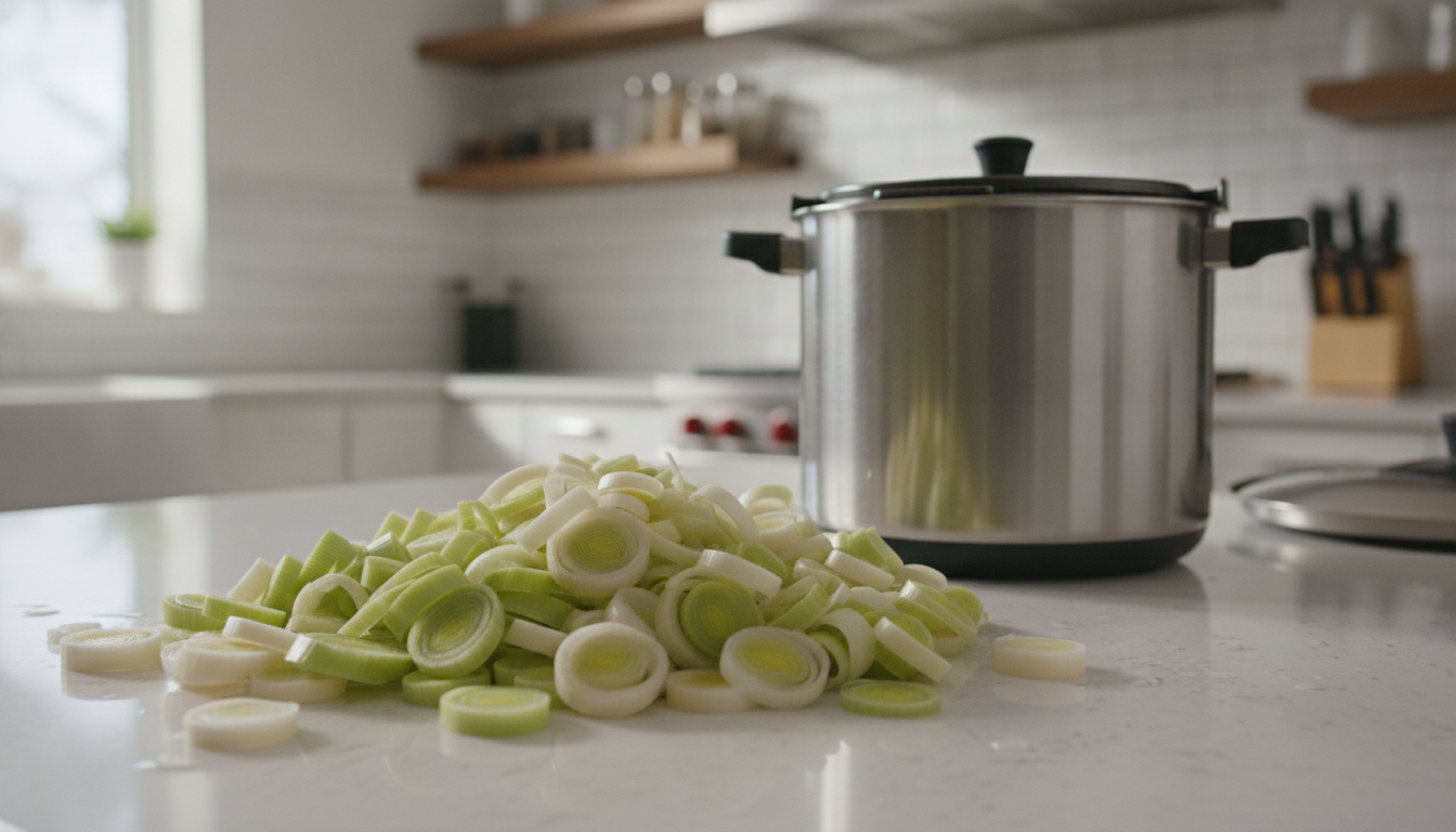 découvrez comment maîtriser la cuisson des poireaux à la cocotte-minute grâce à nos astuces et conseils pour obtenir un résultat tendre et savoureux à chaque fois.