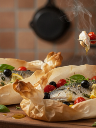 découvrez la papillote de poisson à l’italienne, un plat léger et gourmand aux saveurs authentiques, prêt en moins de 20 minutes pour un repas rapide et savoureux.