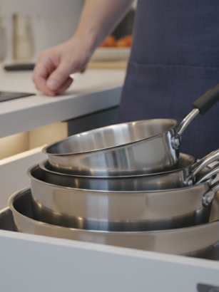 découvrez notre guide d'achat complet 2026 pour choisir le poêle en inox avec manche amovible idéal, alliant praticité, durabilité et design moderne.