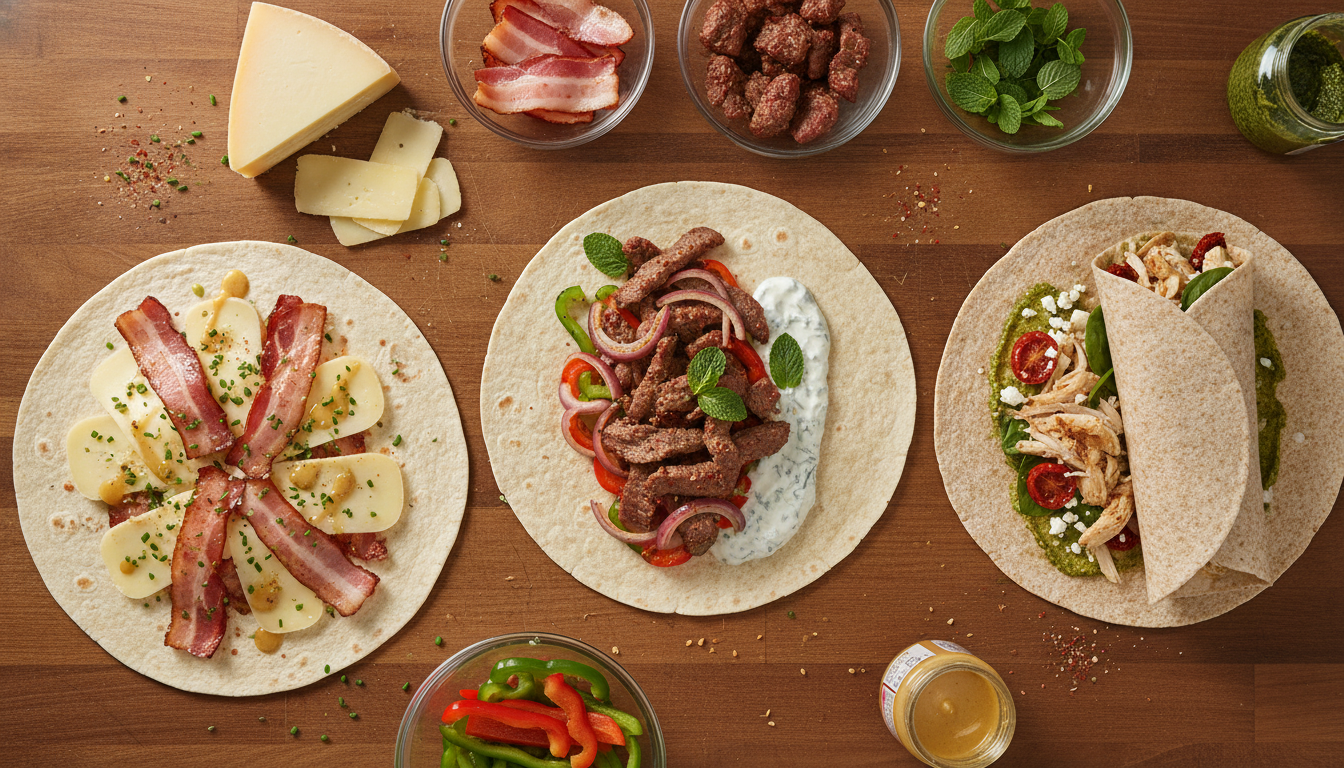 découvrez 8 recettes savoureuses et croustillantes de wraps chauds, faciles à préparer pour un repas gourmand et rapide.