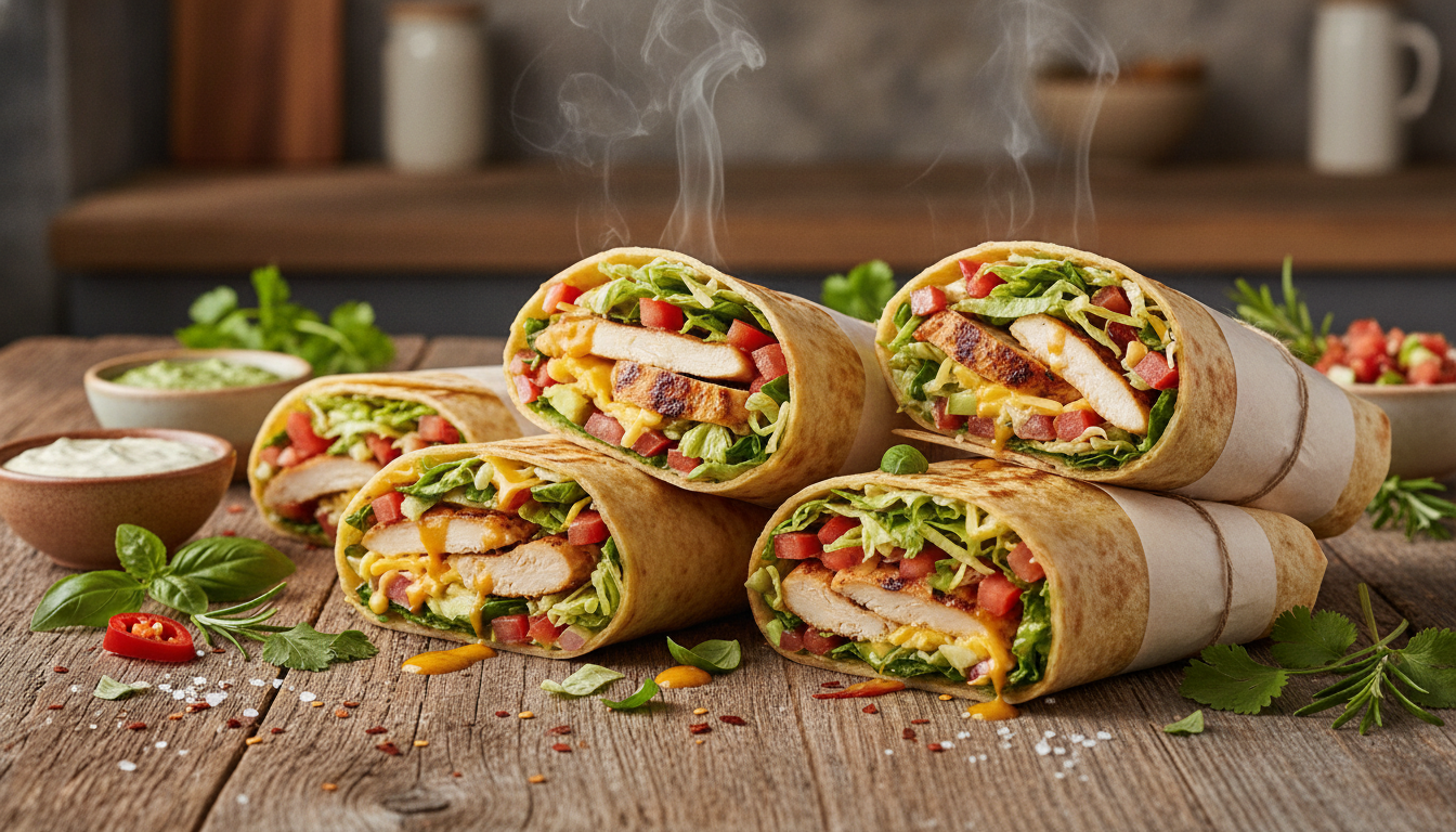 découvrez nos recettes rapides et délicieuses de wraps chauds gourmands, faciles à préparer pour un repas savoureux en un instant.